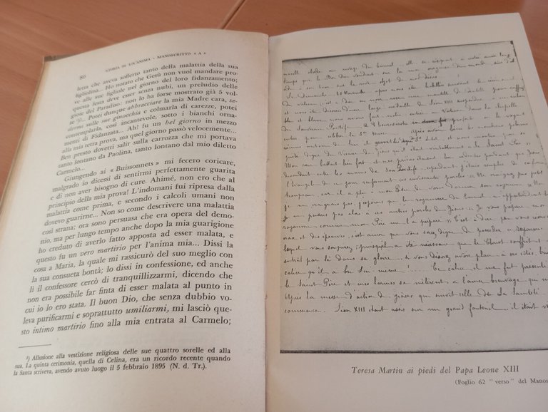 Manoscritti autobiografici Santa Teresa di Gesù Bambino storia di un'anima, …