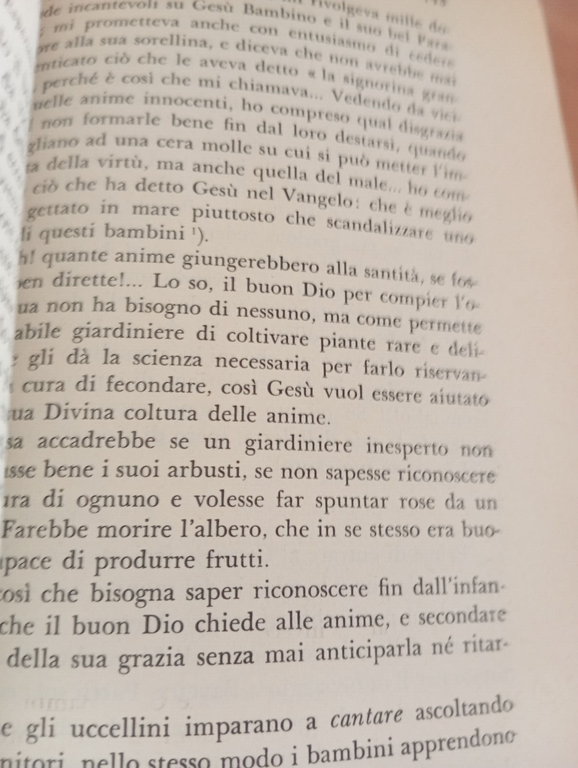Manoscritti autobiografici Santa Teresa di Gesù Bambino storia di un'anima, …