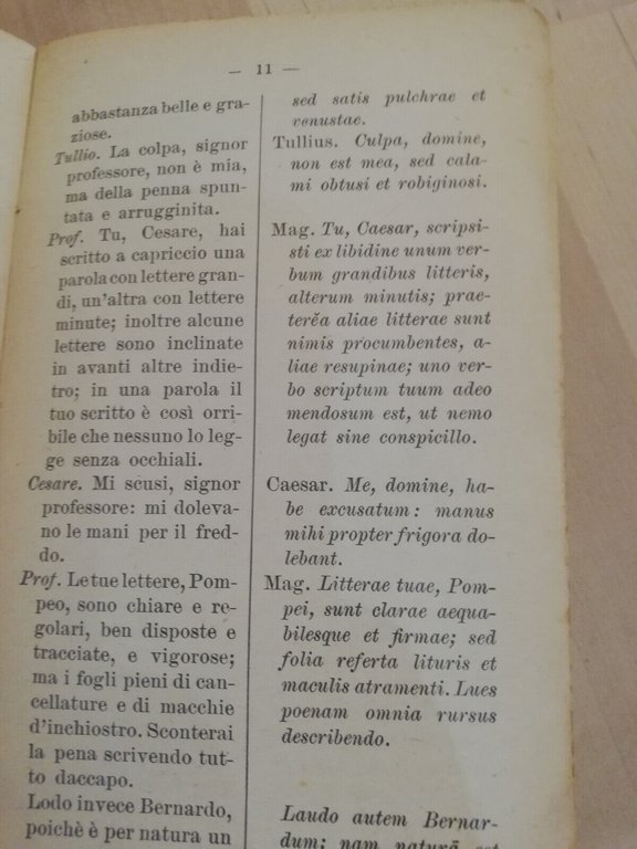 Manuale di conversazione latina, Ottavio Tempini, SEI, 1937