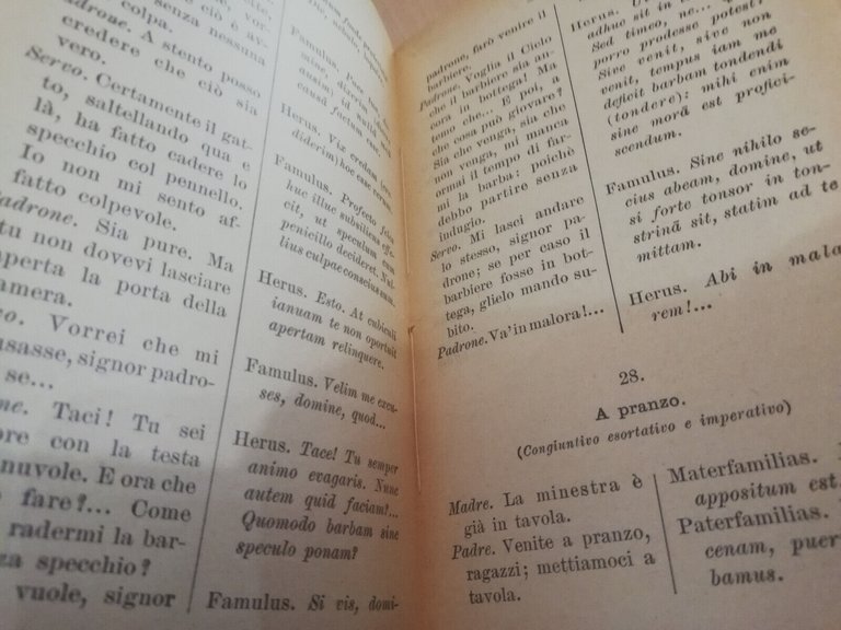 Manuale di conversazione latina, Ottavio Tempini, SEI, 1937