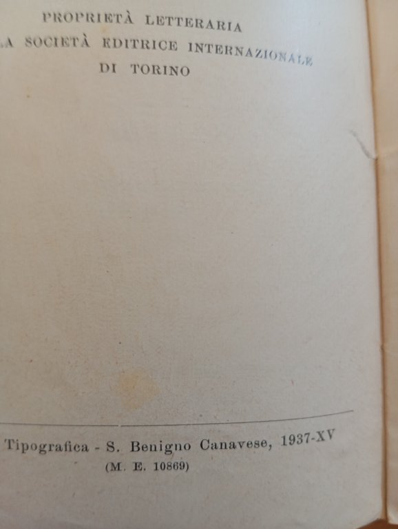 Manuale di conversazione latina, Ottavio Tempini, SEI, 1937