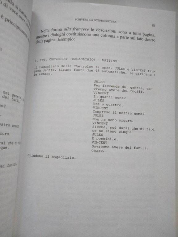 Manuale di sceneggiatura cinematografica, Luca Aimeri, UTET, 1998