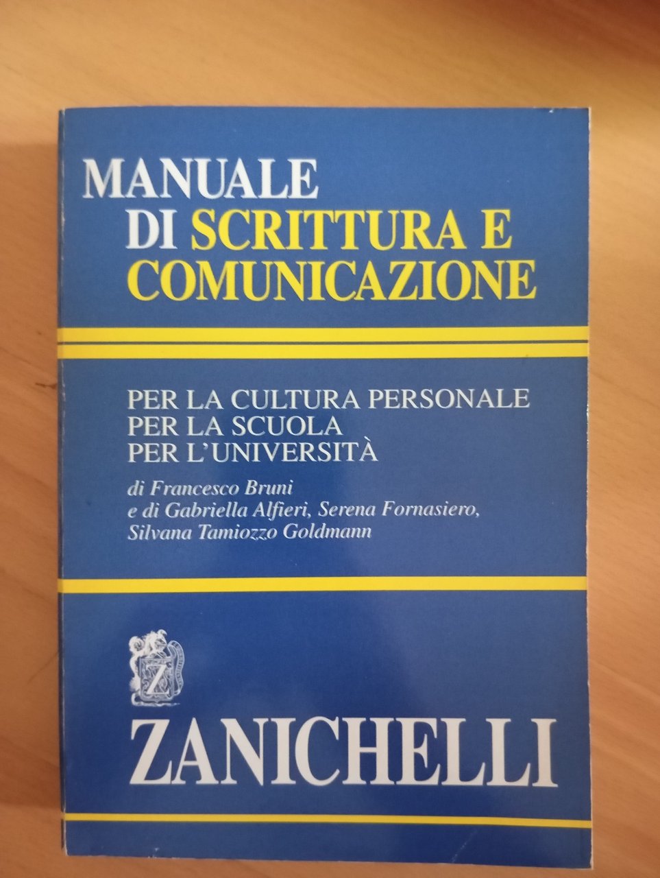 Manuale di scrittura & comunicazione, Bruni Alfieri Fornasiero, Zanichelli, 1997