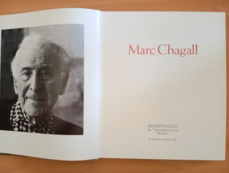 Marc Chagall, Hirmer, Kunsthalle, 1991, in tedesco | Immagine Gallery 5