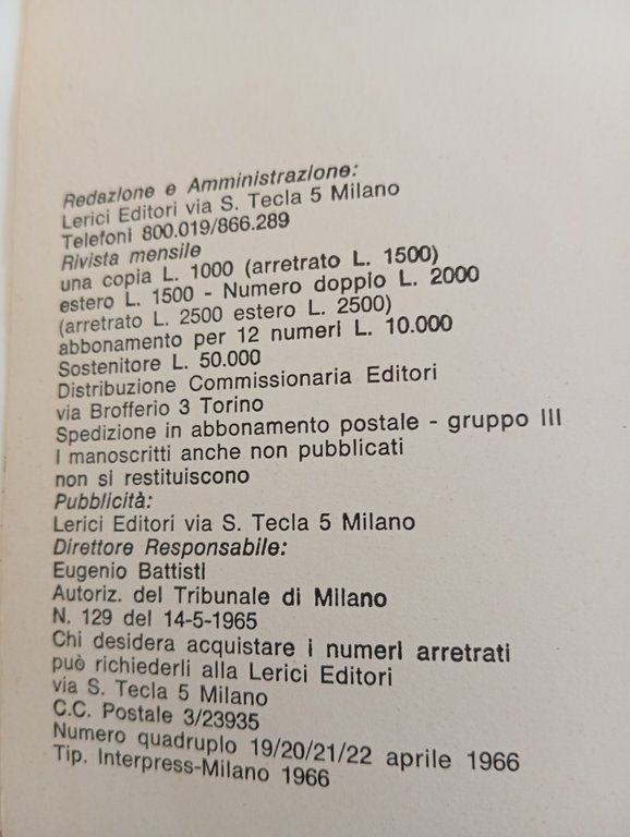 Marcatrè. Notiziario di cultura contemporanea, 19 29 21 22, Lerici … | Immagine Gallery 7