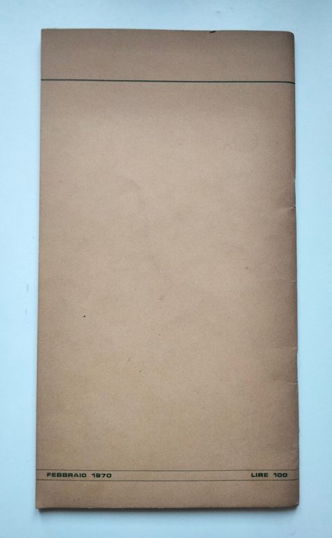 Marco Ferreri, Morando Morandini, Edizioni AIACE, 1970