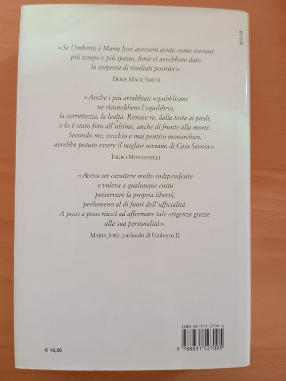 Maria josé Umberto di Savoia, Cristina Siccardi, Paoline, 2004
