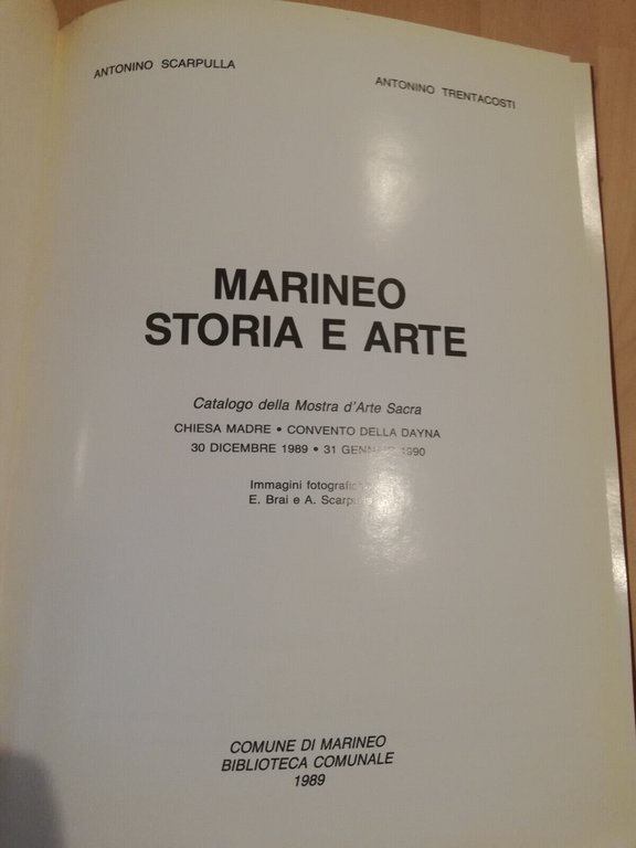 Marineo. Storia e arte, A. Scarpulla, A. Trentacosti, 1989, Comune …