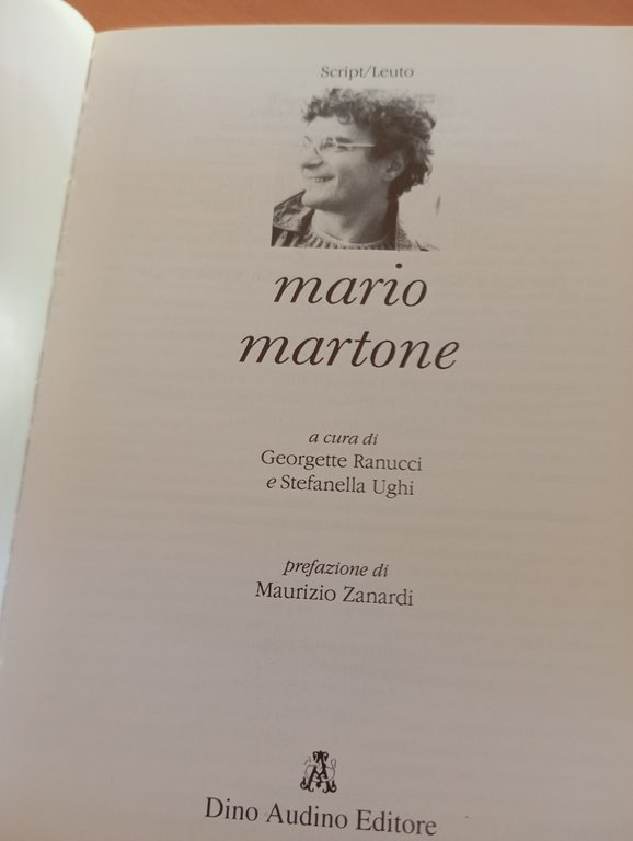 Mario Martone, Ranucci - Ughi, Dino Audino Editore, 1995