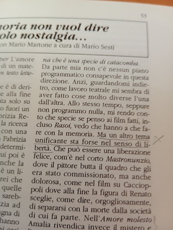 Mario Martone, Ranucci - Ughi, Dino Audino Editore, 1995