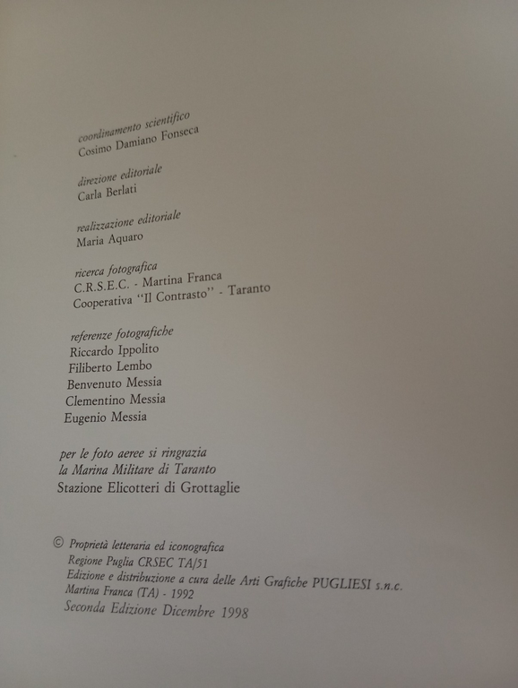 Martina Franca. Un'isola culturale, Cosimo Damiano Fonseca, 1998 | Immagine Gallery 8