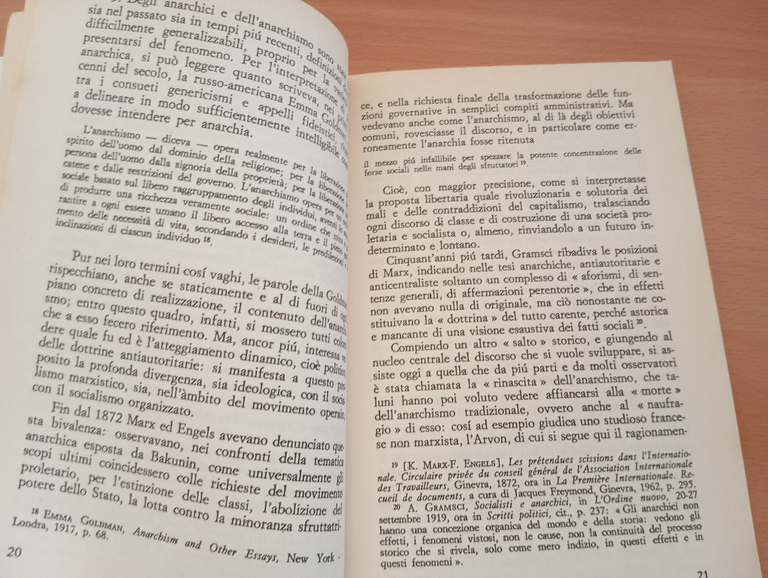 Marxismo e anarchismo, K. Marx - Engels, Editori Riuniti, 1986