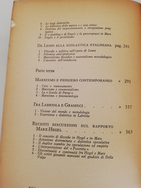 Marxismo e filosofia contemporanea, Franco Fergnani, Gianni Mangiarotti editore