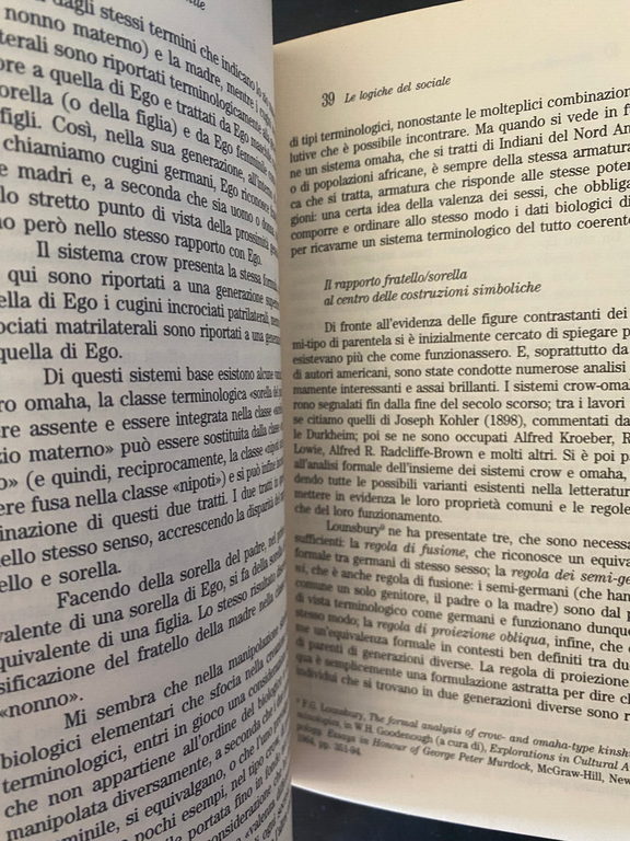 Maschile e femminile. Pensiero della differenza, Francoise Heritier Laterza 1997