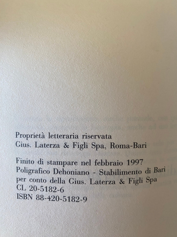 Maschile e femminile. Pensiero della differenza, Francoise Heritier Laterza 1997