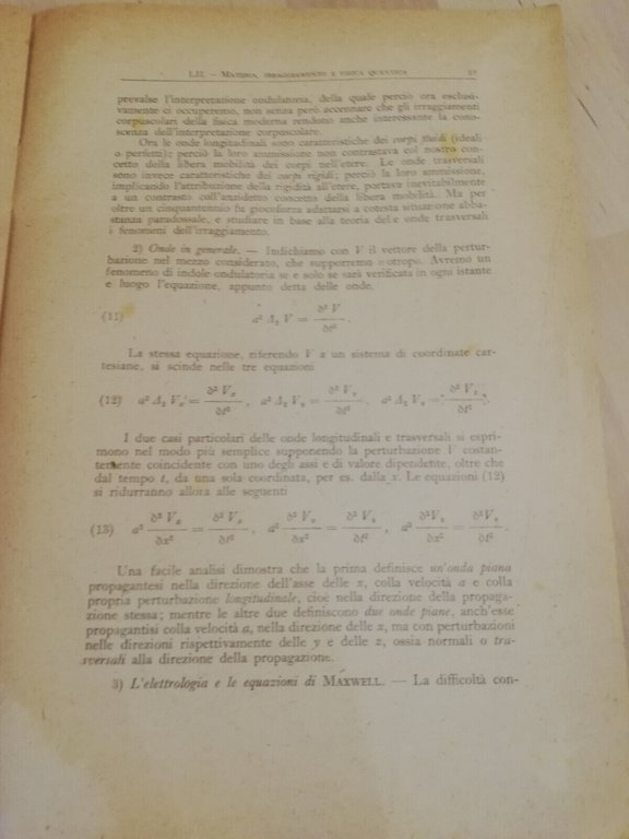 Materia irraggiamento e fisica quantica, Paolo Straneo, Hoepli, 1947