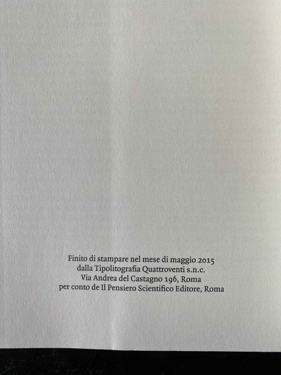 Melancolia, Hubertus Tellembach, Il pensiero scientifico, 2015