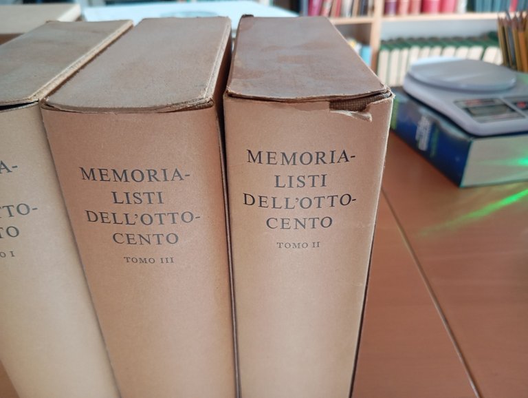 Memorialisti dell'Ottocento, Cappuccio Trombatore, Ricciardi, 3 tomi completi | Immagine Gallery 5