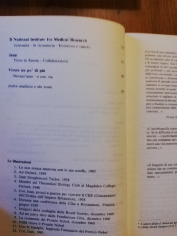 Memorie di un ravanello pensante. Un'autobiografia, Peter Medawar, 1993, Armando