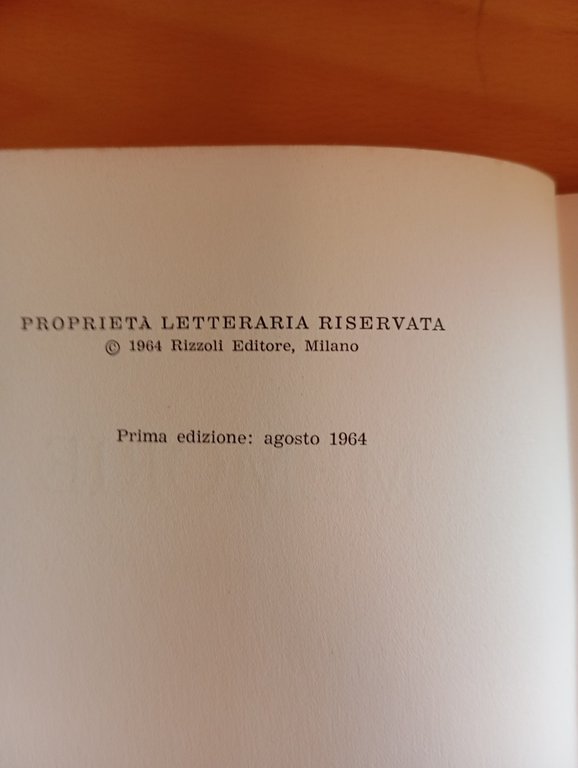 Memorie, Giovanna di Bulgaria, Rizzoli, 1964, Prima edizione