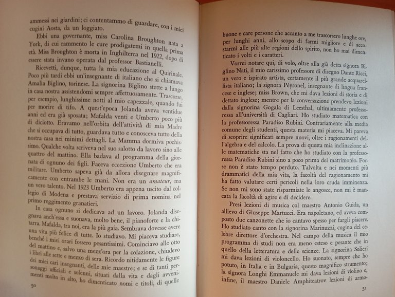 Memorie, Giovanna di Bulgaria, Rizzoli, 1964, Prima edizione