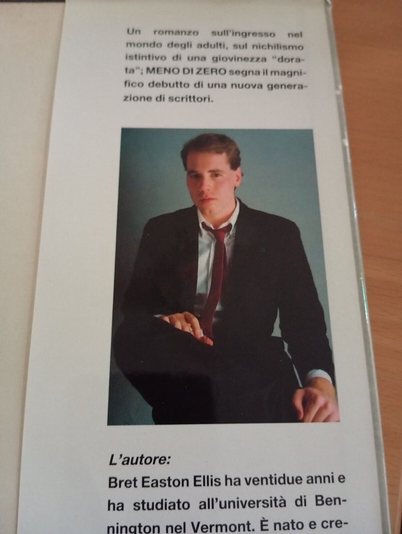 Meno di zero, Bret Easton Ellis, Tullio Pironti, 1986