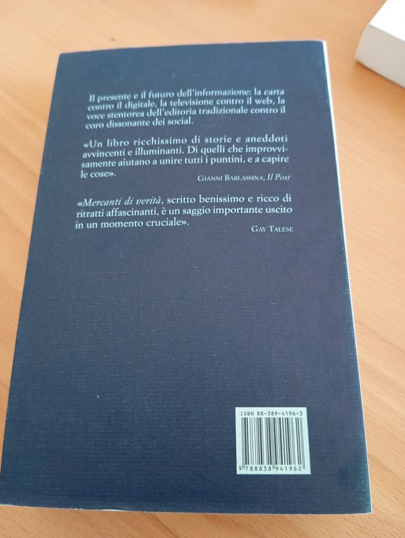 Mercanti di verità. La grande guerra dell'informazione, Abramson, Sellerio 2021
