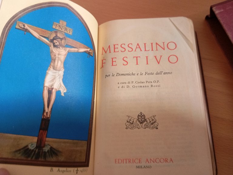 Messale festivo per le domeniche e le feste, Pera - …