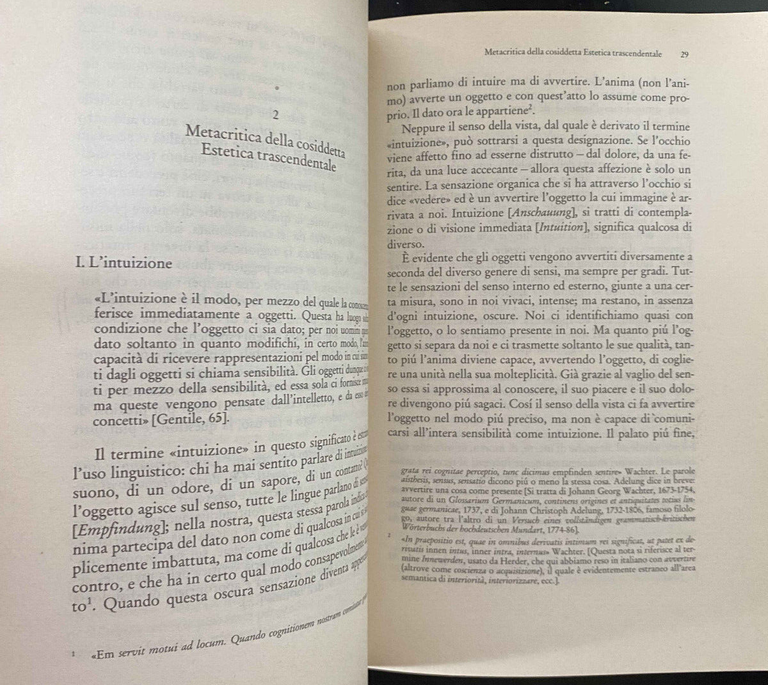 Metacritica, Johann Gottfried Herder, 1993, Editori Riuniti