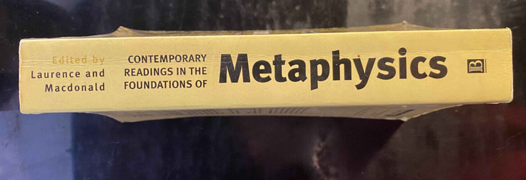 Metaphysics, Stephen Laurence - Cinthya MacDonald, 1999, Blackwell, English