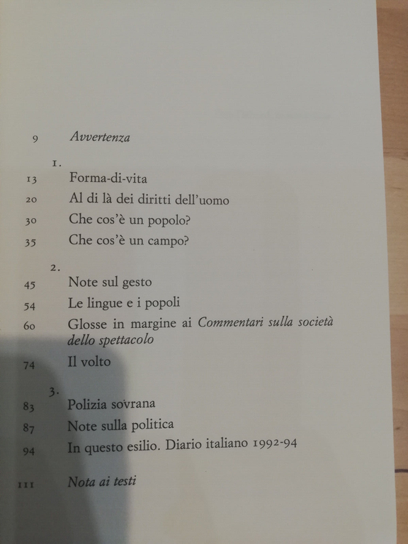 Mezzi senza fine. Note sulla politica, Giorgio Agamben, Bollati Boringhieri …