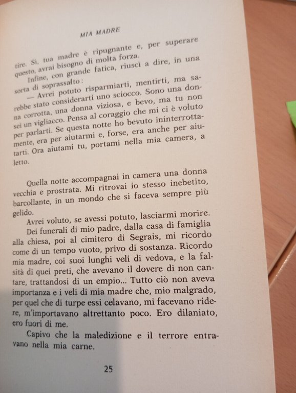 Mia madre, Georges Bataille, Editrice l'airone, 1969, prima edizione