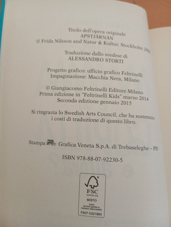 Mia mamma è un gorilla, e allora?, Frida Nilsson, Feltrinelli, …