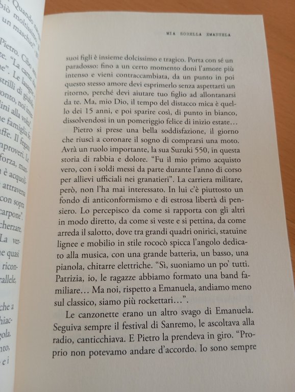 Mia sorella Emanuela, Fabrizio Peronaci - Pietro Orlandi, 2012