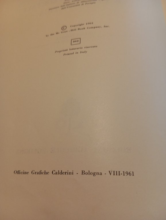 Miglioramento genetico dei vegetali e citogenetica, Fred C. Elliot, 1961