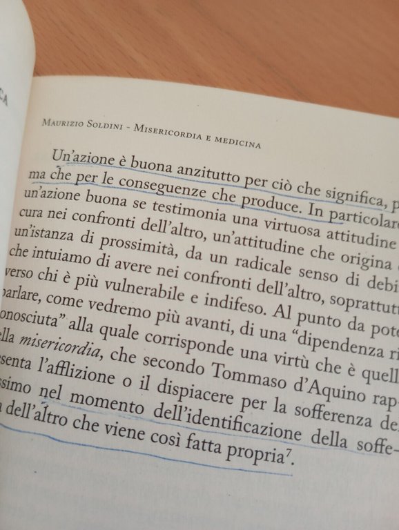 Misericordia e medicina, Maurizio Soldini, Mattioli