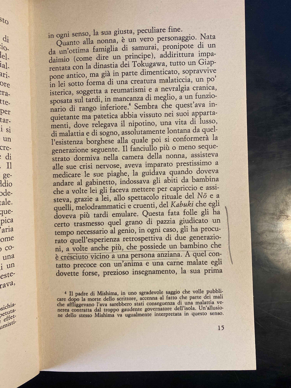 Mishima o la visione del vuoto, Marguerite Yourcenar, Bompiani, 1986