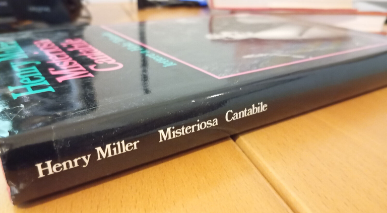 Misteriosa cantabile, Henry miller, Bompiani, 1988