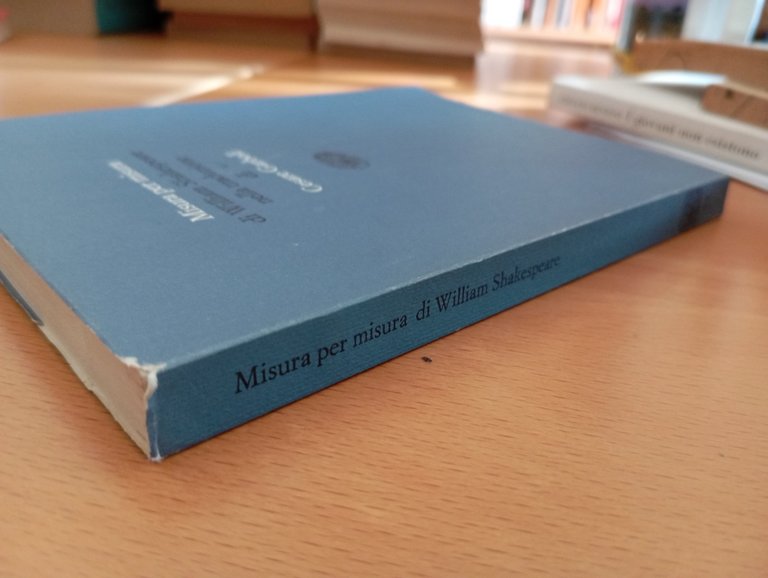 Misura per misura, W. Shakespeare, Traduzione di Cesare Garboli, Einaudi, …
