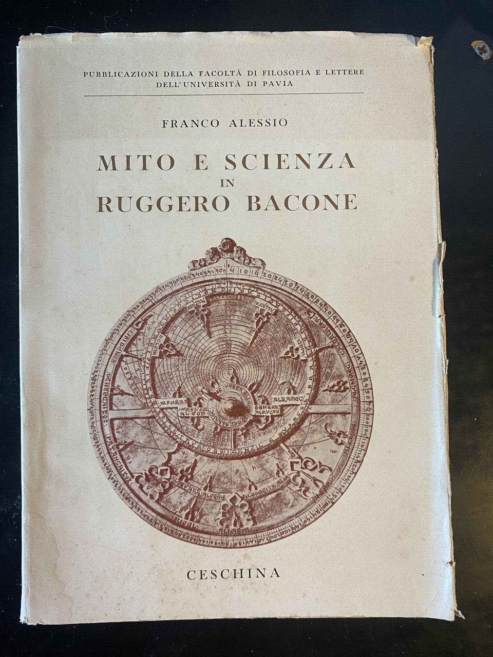 Mito e scienza in Ruggero Bacone, Franco Alessio, Ceschina, 1957