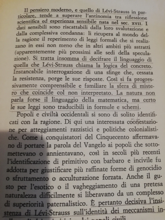 Mito e significato, Claude Levi-Strauss, Il saggiatore, 1995