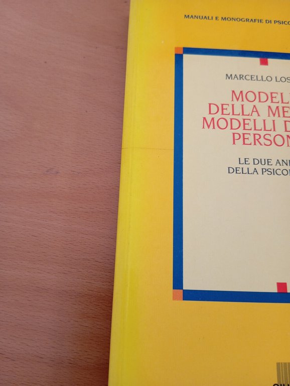 Modelli della mente, modelli della persona, Marcello Lostia, Giunti, 1994