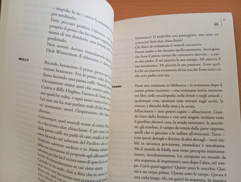 Molly Sweeney Brian Friel Oliver Sacks, Vedere e non vedere … | Immagine Gallery 15