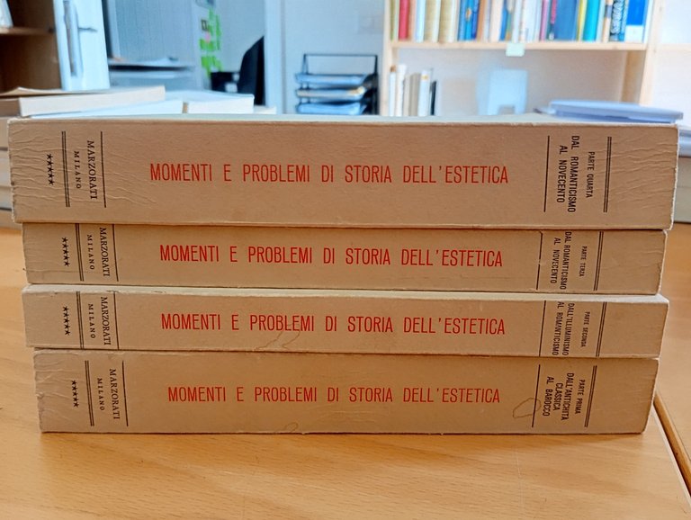 Momenti e problemi di storia dell'estetica, quattro volumi 4, Marzorati, … | Immagine Gallery 2