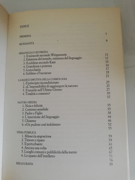 Mondanità. L'idea di mondo tra esperienza sensibile e sfera... Paolo …