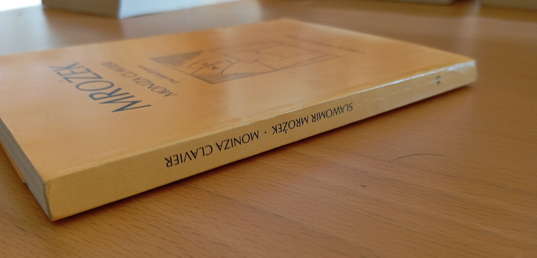 Moniza clavier, Slawomir Mrozek, Scheiwiller, 1993, fuori catalogo