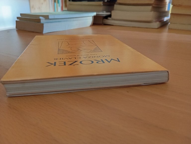 Moniza clavier, Slawomir Mrozek, Scheiwiller, 1993, fuori catalogo