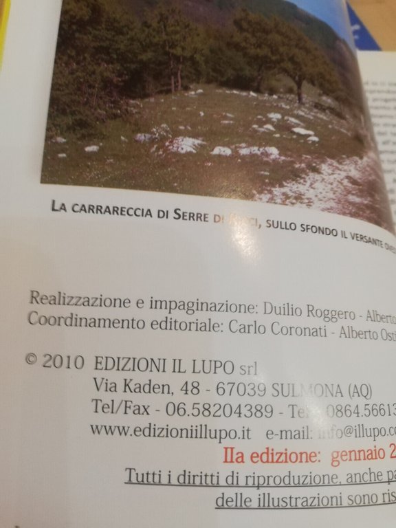 Monti lucretili, Navegna e Cervia, Carta escursionistica, Edizioni Il Lupo, …