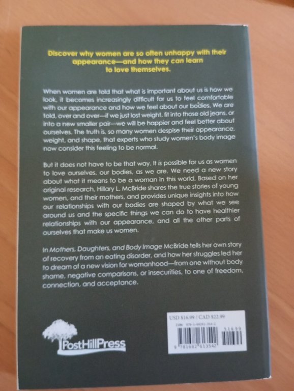 Mothers, daughters & body image, Hillary L. McBride, 2017