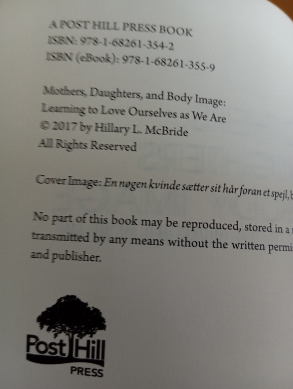 Mothers, daughters & body image, Hillary L. McBride, 2017